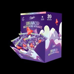 Purple Mushroom Enhanced Microdose Gummies (Bulk)
